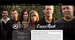 Desktop Screenshot of landrushmusic.com